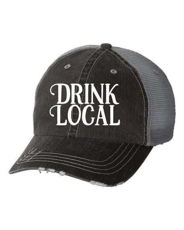 Ocean and 7th Men's Drink Local Cap, perfect for showcasing local brewery pride