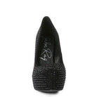 Rag Company Elegant High Heels in Black with Sparkling Studded Detailing for Stylish Occasions