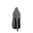 Rag Company elegant high heels in grey with sparkling embellishments and sleek stiletto design