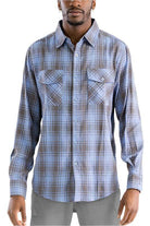 Long Sleeve Flannel Full Plaid Checkered Shirt - VacationGrabs