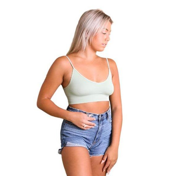 Low Back Seamless Bralette - VacationGrabs