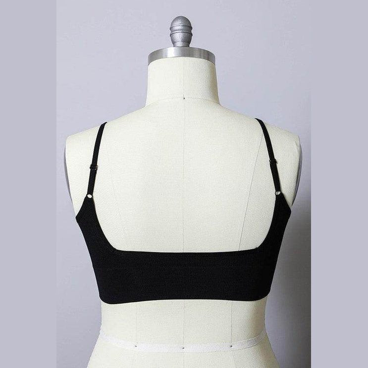Low Back Seamless Bralette XL - VacationGrabs