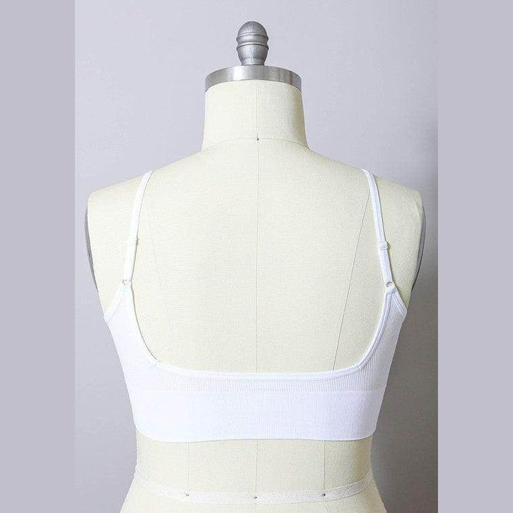 Low Back Seamless Bralette XL - VacationGrabs