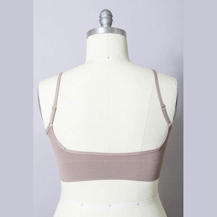 Low Back Seamless Bralette XL - VacationGrabs