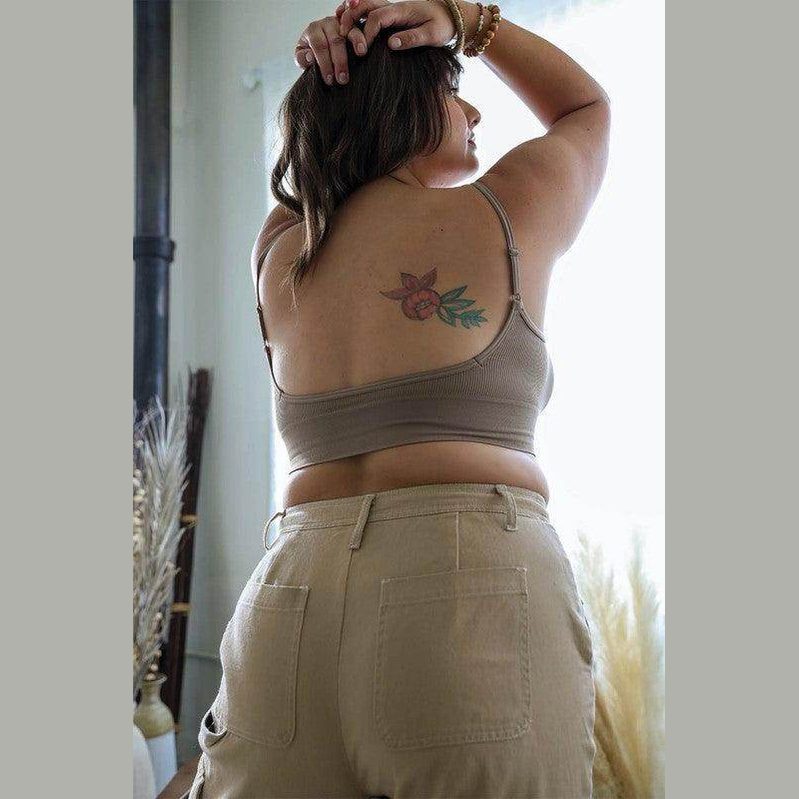 Low Back Seamless Bralette XL - VacationGrabs