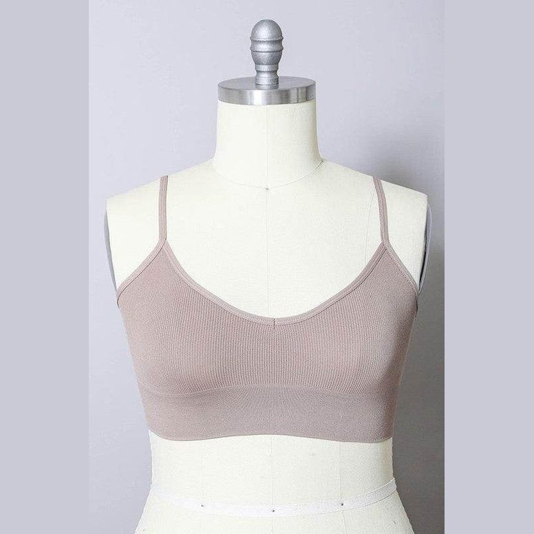 Low Back Seamless Bralette XL - VacationGrabs