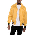 Men's Jackets Luxury Satin Bomber Jacket