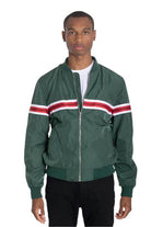 Men's Jackets Luxury Woven Taped Bomber Jacket