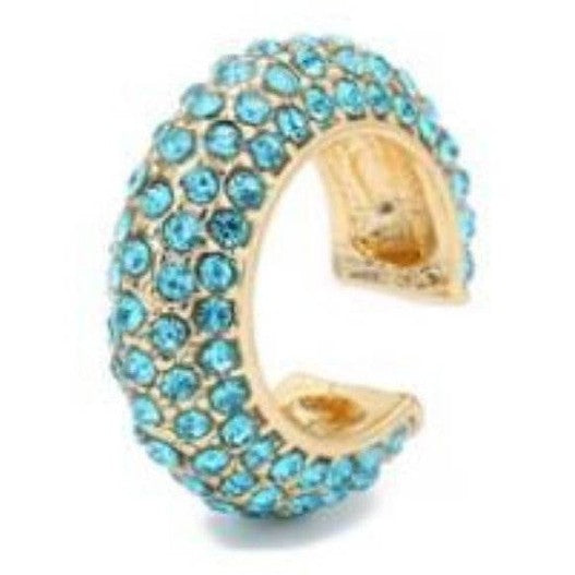 Colorful Jeweled Rhinestone Max Ear Cuffs - VacationGrabs
