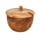 Mediterranean Olive Wood Canister - VacationGrabs