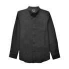 WEIV Men's Long Sleeve Shirt in Black, Ideal Long Sleeve Shirts for Men Travel
