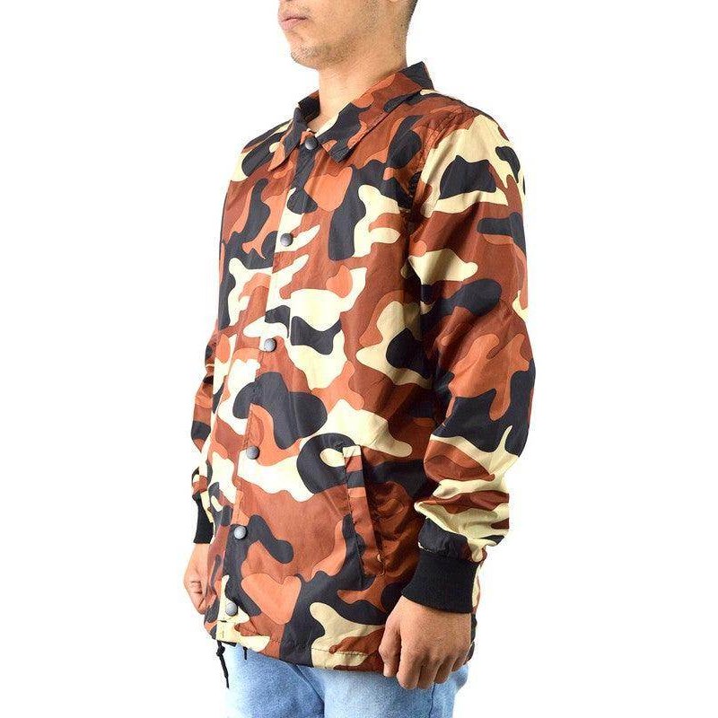 Men's Casual Lightweight Windbreaker Jacket - VacationGrabs