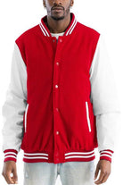 Men's Letterman Jackets 8 Color Options - VacationGrabs