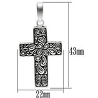 Men's Necklaces - TK553 - High polished (no plating) - VacationGrabs