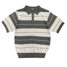 Mens 50's Charlie Brown Striped Shirts Short Sleeve Polo - VacationGrabs