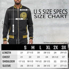 Mens Black And Gold Detail Track Suit Jacket - VacationGrabs