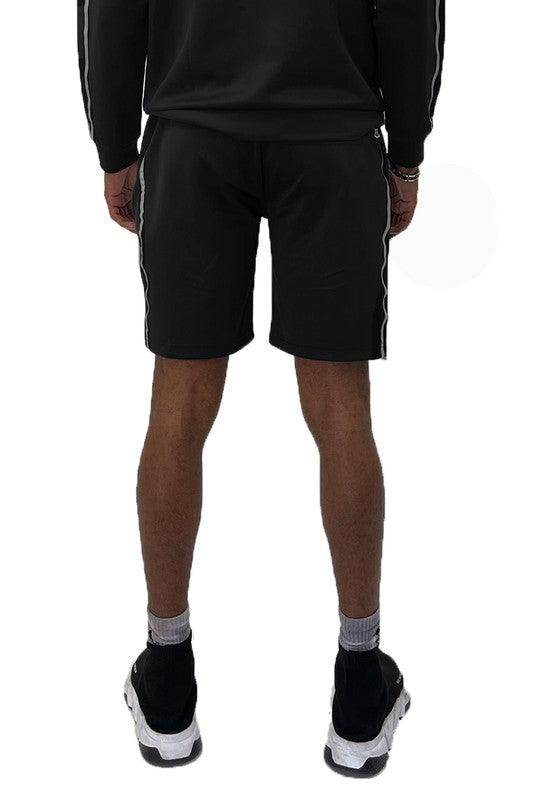 Men's Shorts Mens Casual Taped Side Stripe Shorts