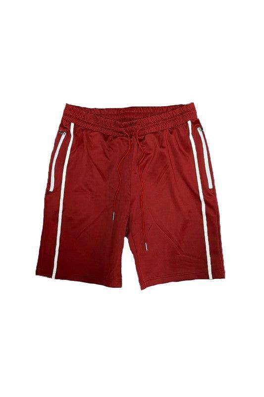 Mens Casual Taped Side Stripe Shorts - VacationGrabs