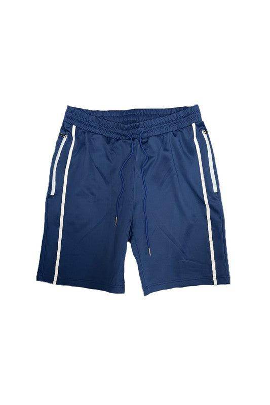 Mens Casual Taped Side Stripe Shorts - VacationGrabs