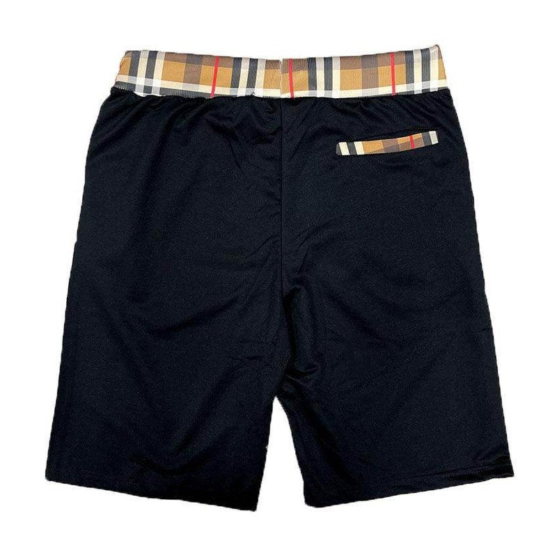 Mens Checkered Tshirt Short Set - VacationGrabs