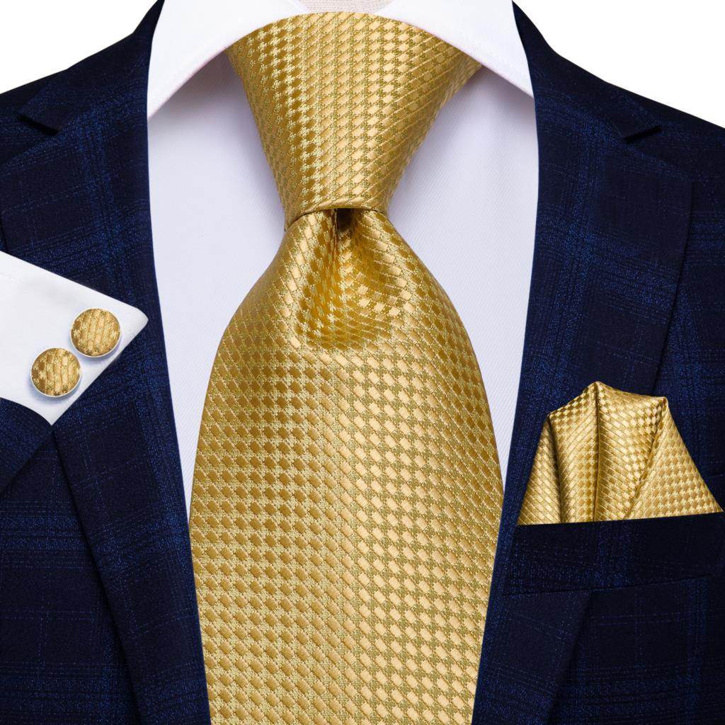 Mens Formal Luxury Wedding Neckties Gravatas 100% Silk - VacationGrabs