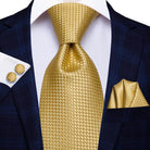 Mens Formal Luxury Wedding Neckties Gravatas 100% Silk - VacationGrabs