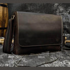 Mens Leather Bags Crossbody Shoulder Messenger Bags - VacationGrabs