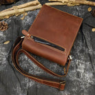 Mens Leather Bags Crossbody Shoulder Messenger Bags - VacationGrabs