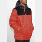 Mens Padded Buffle Puffer Jacket - VacationGrabs