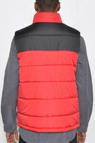Mens Sleeveless Padded Winter Two Tone Vests - VacationGrabs
