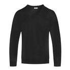 Mens Solid Color V-Neck Sweaters - VacationGrabs