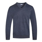 Men's Sweaters Mens Solid Color V-Neck Sweaters