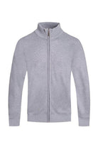 Mens Solid Full Zipper Sweater - VacationGrabs