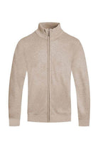 Mens Solid Full Zipper Sweater - VacationGrabs