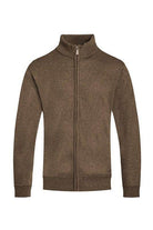 Mens Solid Full Zipper Sweater - VacationGrabs