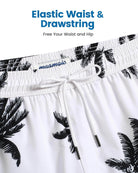 Mens Swim Trunks Compression Liner Quick Dry Zipper Pockets - VacationGrabs