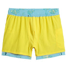 Mens Swim Trunks Compression Liner Quick Dry Zipper Pockets - VacationGrabs