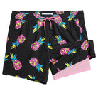 Mens Swim Trunks Compression Liner Quick Dry Zipper Pockets - VacationGrabs