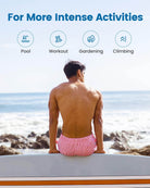 Mens Swim Trunks Compression Liner Quick Dry Zipper Pockets - VacationGrabs