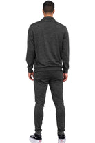 Men's 2PC Track Sets featuring a stylish mens track jacket and pants set in gray for comfortable wear