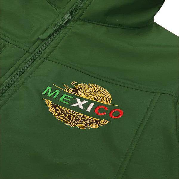 Soft Shell Jackets Mexico Embroidered - VacationGrabs
