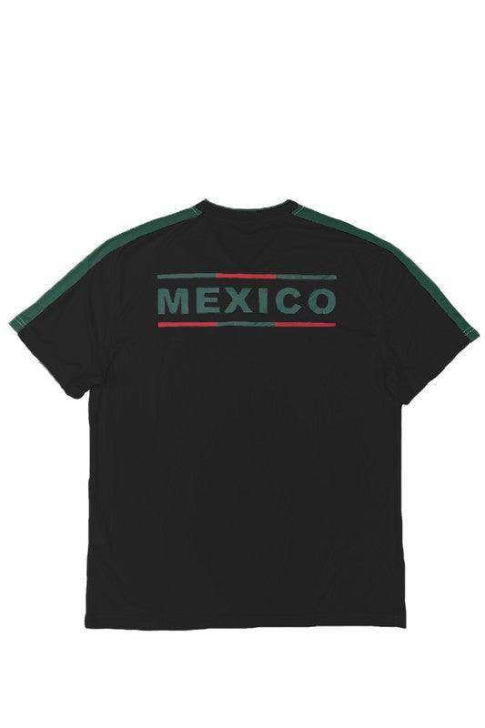 WEIV Men's Tee featuring World Cup Mexico team shirt design with bold lettering
