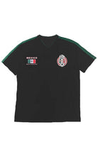 WEIV Men's Tee featuring World Cup Mexico team shirt with emblem and green accents