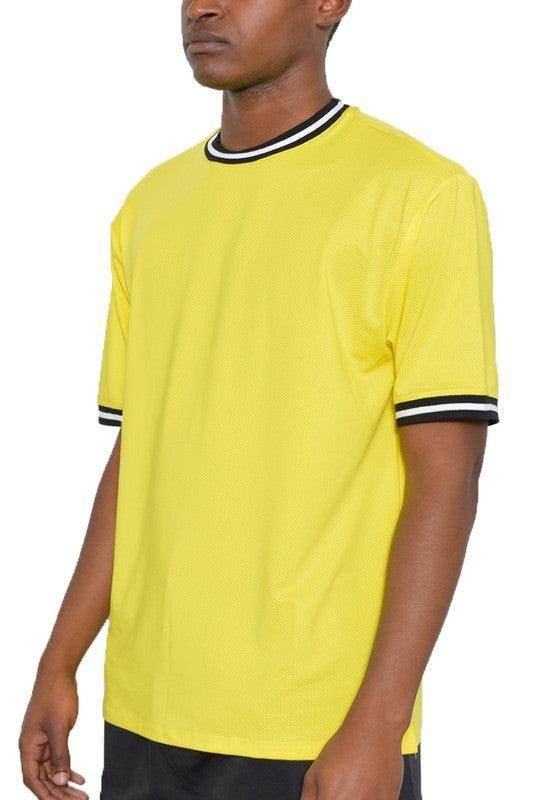 Micromesh Round Neck Tshirt - VacationGrabs