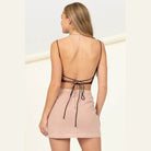 Miss Me Cowl Tie-Back Crop Top - VacationGrabs
