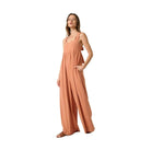 Mittoshop Sleeveless Wide Leg Jumpsuit - VacationGrabs