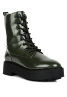 Molsh Faux Leather Ankle Biker Boots - VacationGrabs