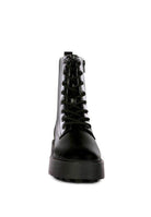 Molsh Faux Leather Ankle Biker Boots - VacationGrabs