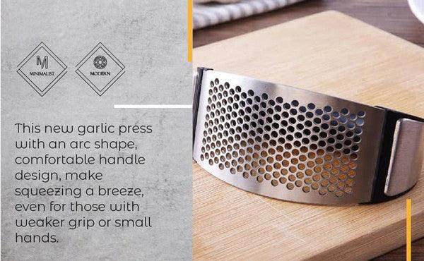Multi-Functional Stainless Steel Garlic Press - VacationGrabs