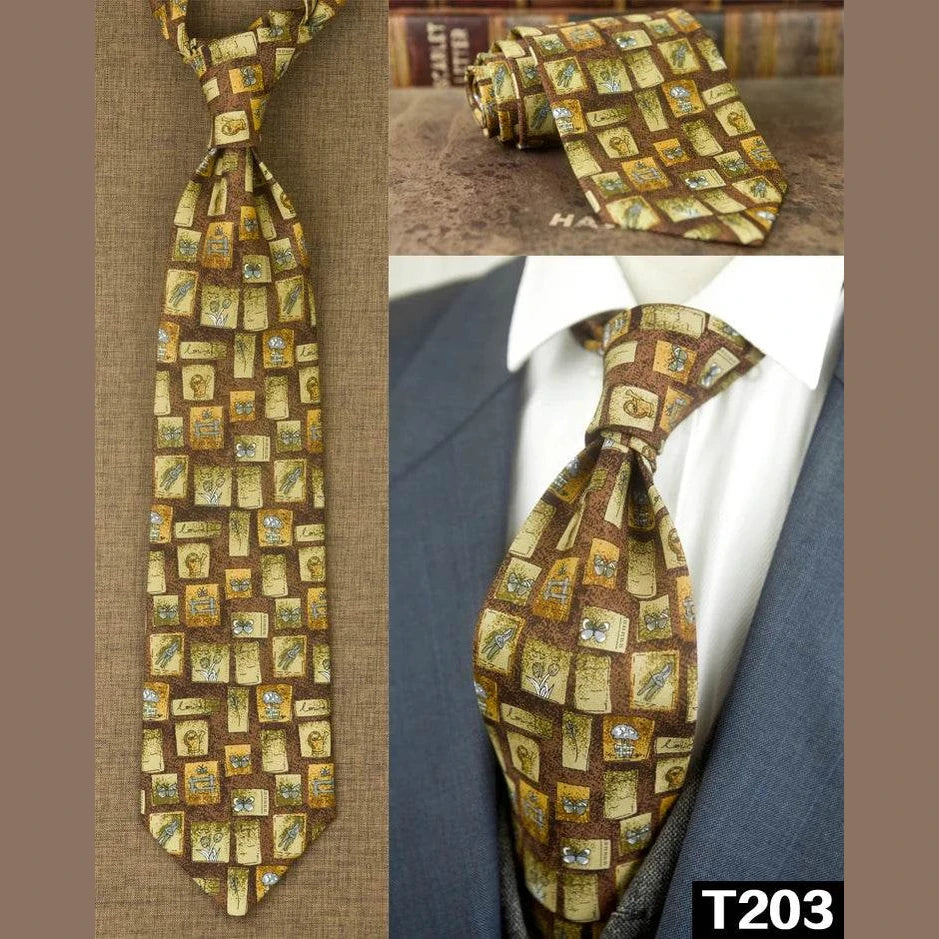 Multicolor silk ties for men, perfect for business or casual occasions